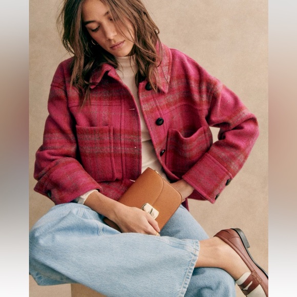 Sezane Esteban Jacket Solidarity Creation Size 38 - Picture 2 of 15